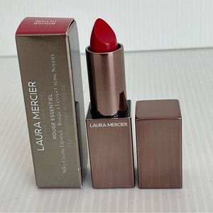 NEW Laura Mercier Rouge Essentiel Silky Creme Lipstick Red Rouge Ultime